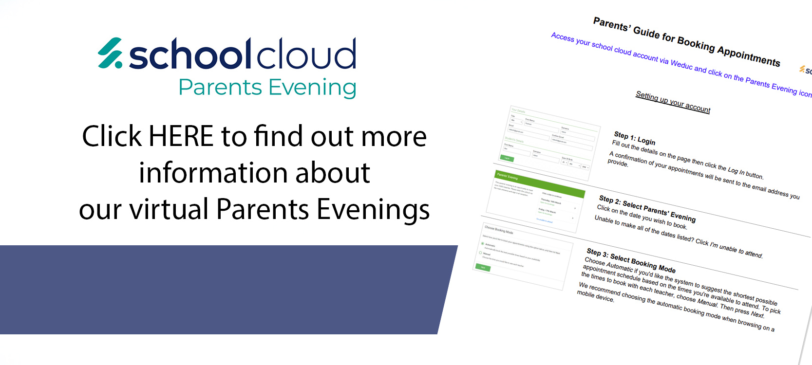 Parents Evening Booking